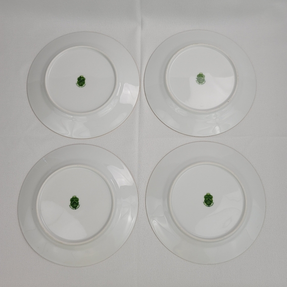 (4) Vtg JKW Western Germany Fine Porcelain Bird Plates - Picture 10 of 16